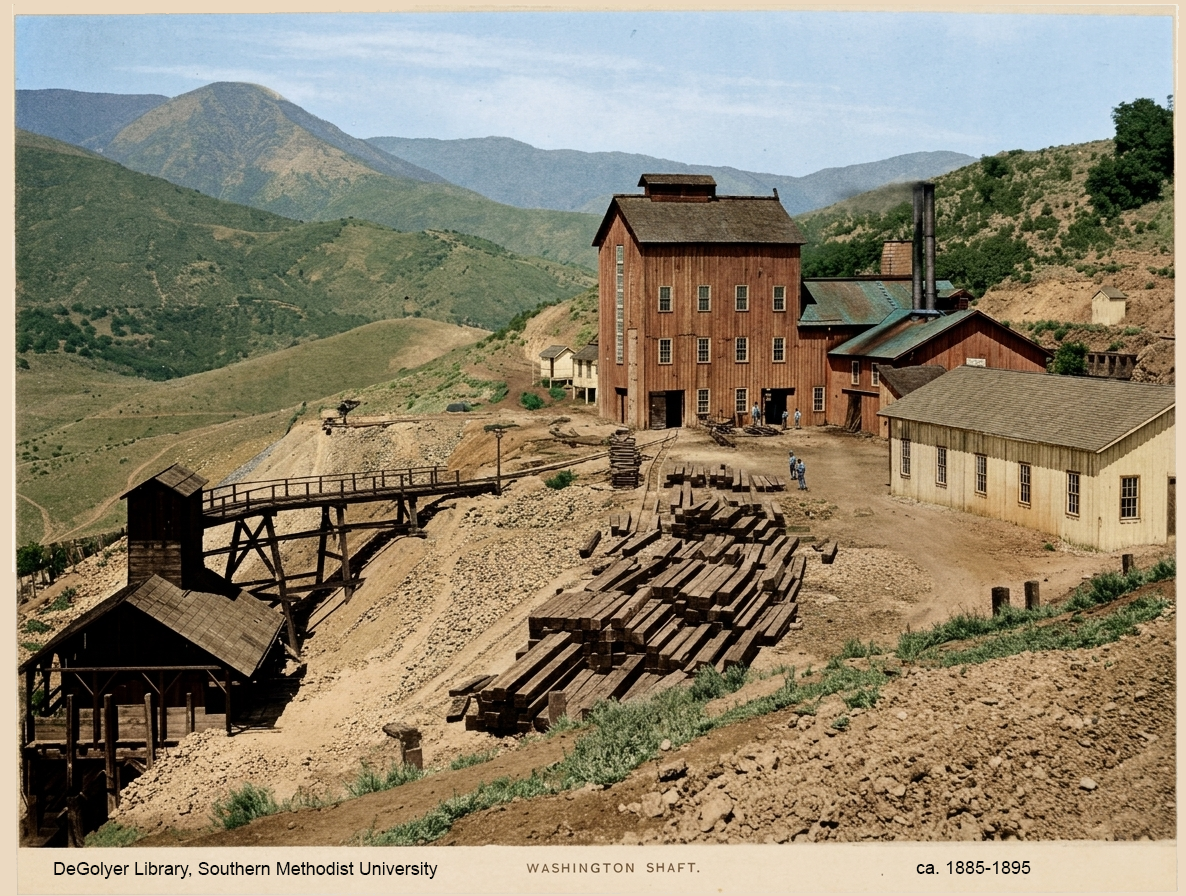Washington Shaft in 1890